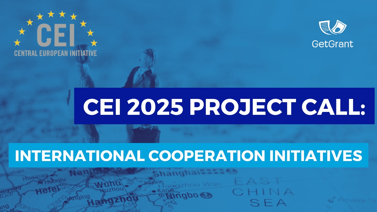 CEI 2025 Project Call: Up to €252,000 for International Cooperation Initiatives