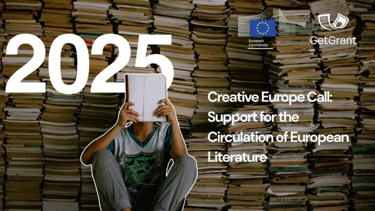Creative Europe Call: Support for the Circulation of European Literature