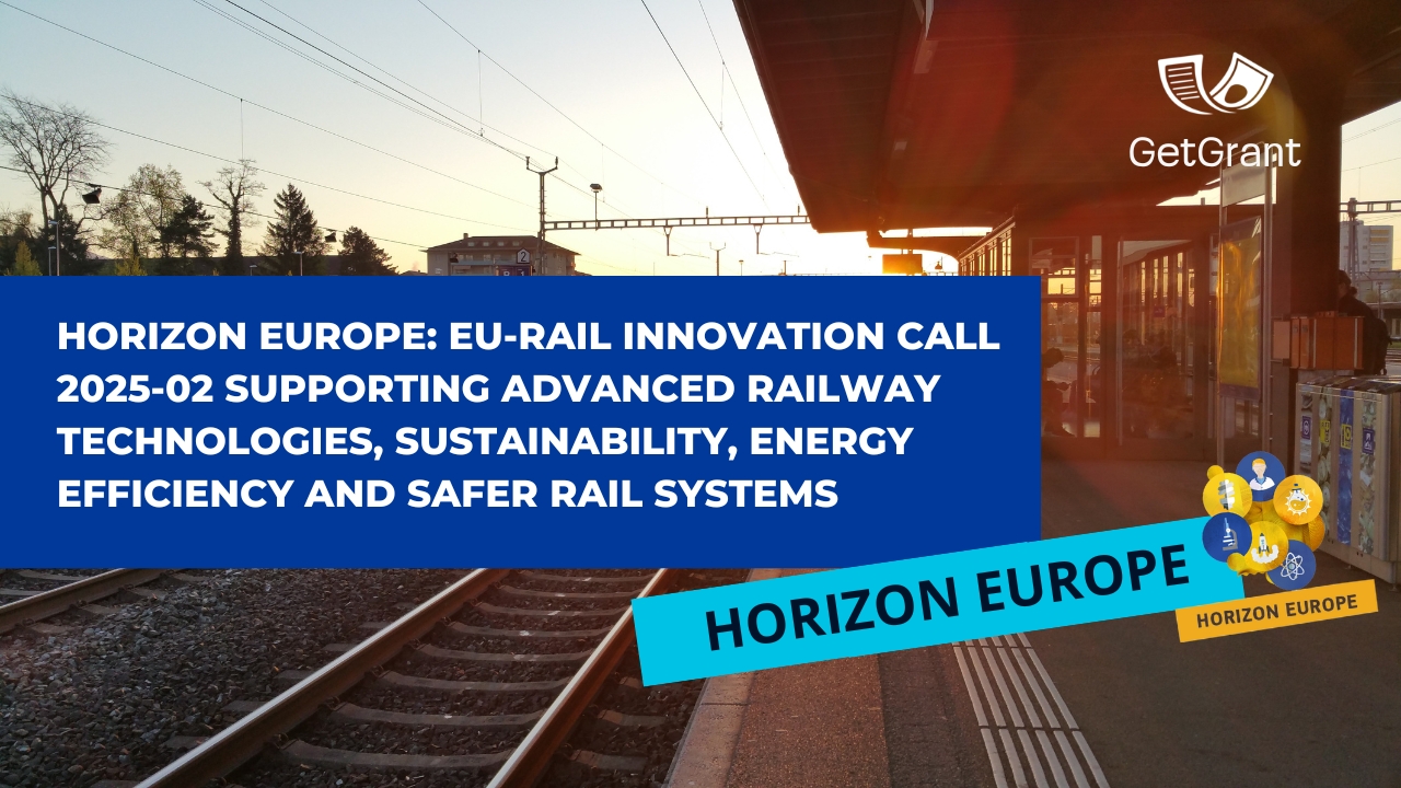 Horizon Europe: EU-RAIL Innovation Call 2025-02
