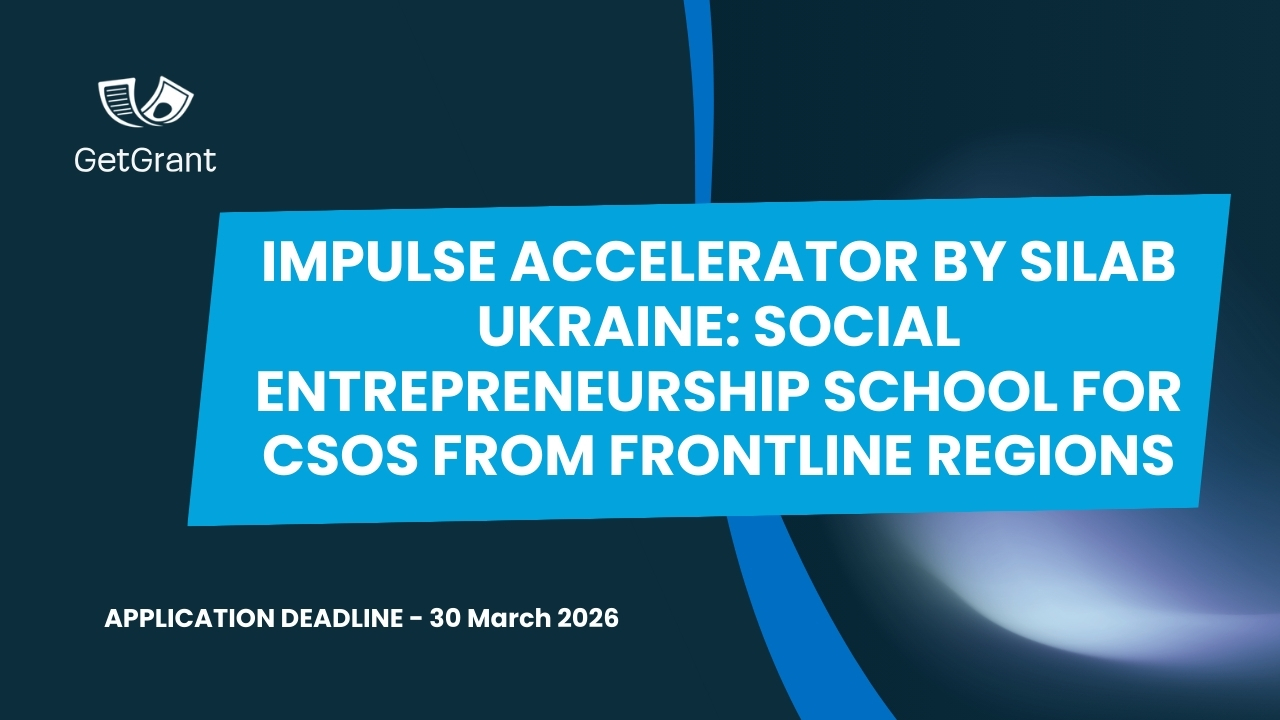 IMPULSE Accelerator by SILab Ukraine: Social Entrepreneurship School for CSOs from Frontline Regions