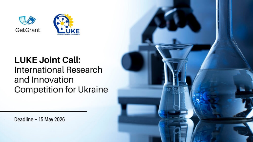 LUKE Joint Call: International Research &amp; Innovation Competition with Ukraine as Central Partner