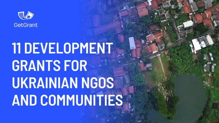 11 Development Grants for Ukrainian NGOs and Communities