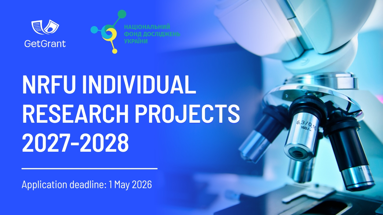 NRFU Individual Research Projects 2027-2028
