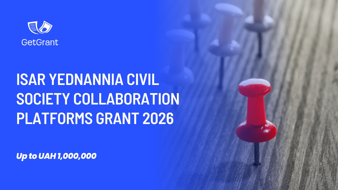 ISAR Yednannia Civil Society Collaboration Platforms Grant 2026: Up to UAH 1,000,000