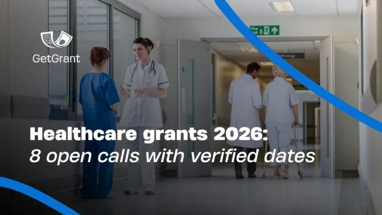Healthcare grants 2026: 8 open calls with verified dates