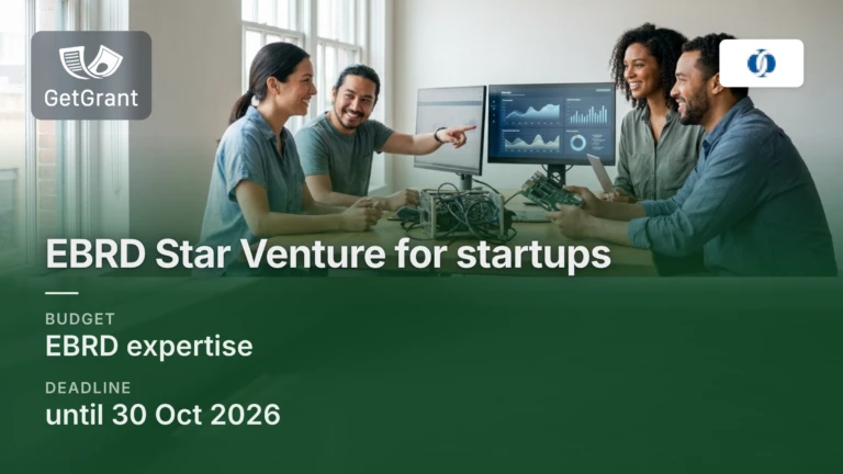 EBRD Star Venture: programme for tech startups in Ukraine, apply by 30 October