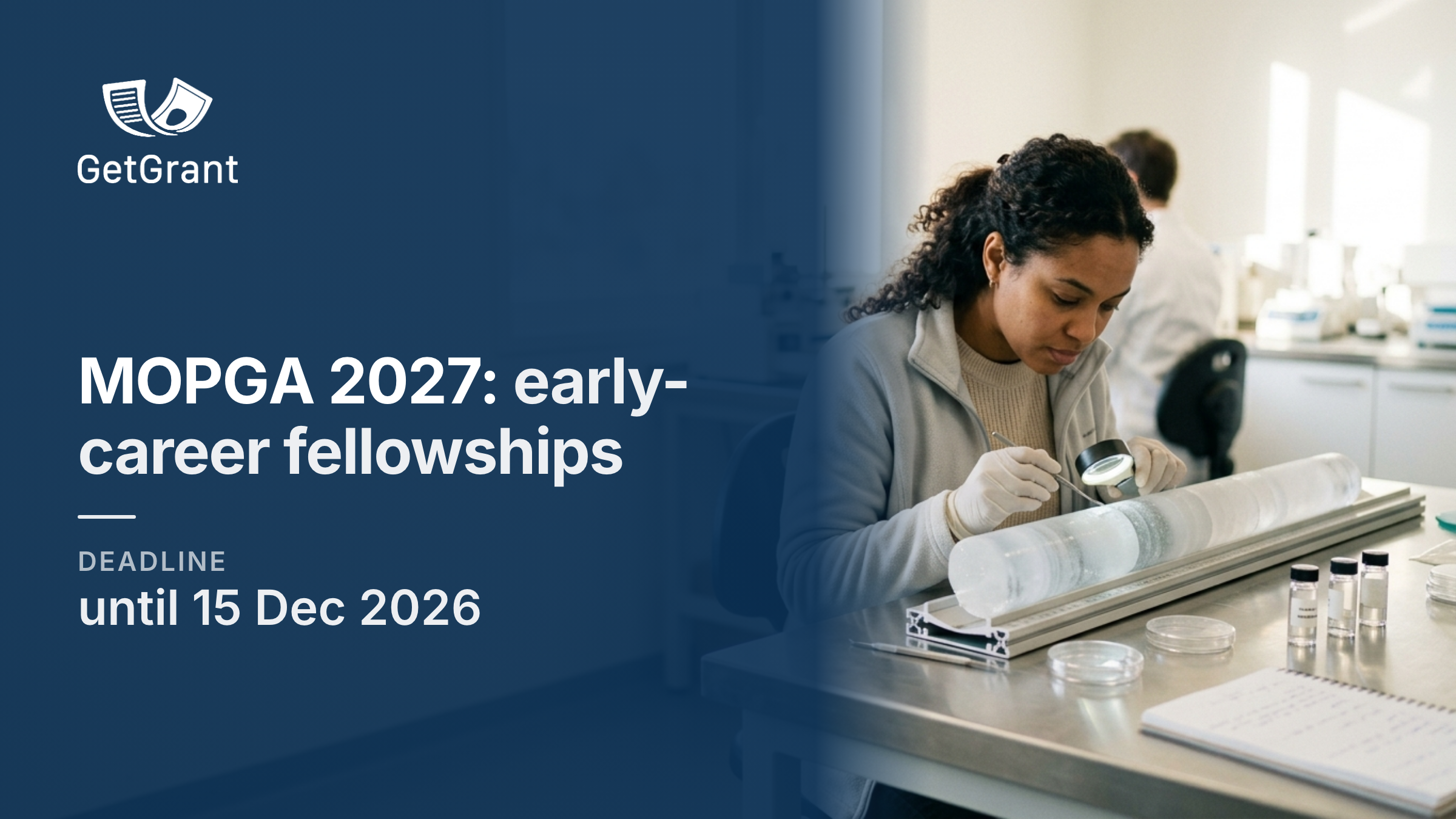 MOPGA 2027: 12-month visiting fellowships in France for early-career researchers on climate and environmental topics, applications until 15 December
