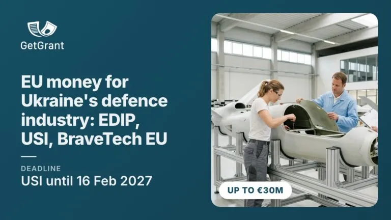 EU money for Ukraine’s defence industry: EDIP, Ukraine Support Instrument, BraveTech EU and EDF in 2026–2027